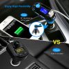 Car Wireless FM Transmitter Dual USB Charger Hands-free Call MP3 Player Aux-in LED Display Remote Controller