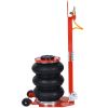 3T Triple Bag Air Jack ,Pneumatic Jack 3 bag ,lifting 16in capacity 6600lbs,easy-collapsing Terrain,Red color