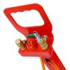 3T Triple Bag Air Jack ,Pneumatic Jack 3 bag ,lifting 16in capacity 6600lbs,easy-collapsing Terrain,Red color