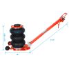 3T Triple Bag Air Jack ,Pneumatic Jack 3 bag ,lifting 16in capacity 6600lbs,easy-collapsing Terrain,Red color