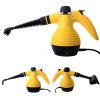 Handheld Pressurized Steam Cleaner with 9-Piece Accessory Set, Multifunctional Steam Cleaning for Car, Home, Bedroom, Chemical-Free, Yellow