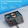 100W USB Charging Station 8 Ports Charging Station Hub PD 27W Quick Charger Wireless Charging Station Fit for iPhone 14 13 12 11 iPad Samsung