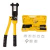 12 Ton 8 AWG-4/0 AWG Wire Hand Hydraulic Crimping Tool, Hydraulic Crimping Tool Set Cable Lug Terminal Crimper With 8 Pairs of Dies