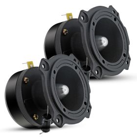 5 Core 3.5" Super Tweeter 2Pack ‚Ä¢ 360W RMS 1200W PMPO Combined ‚Ä¢ 4 OHM ‚Ä¢ Titanium Bullet w 1 Inch Voice Coil ‚Ä¢ 106 dB Sensitivity ‚Ä¢ Easy to (colour: TW BLT 180 BLK PAIR)